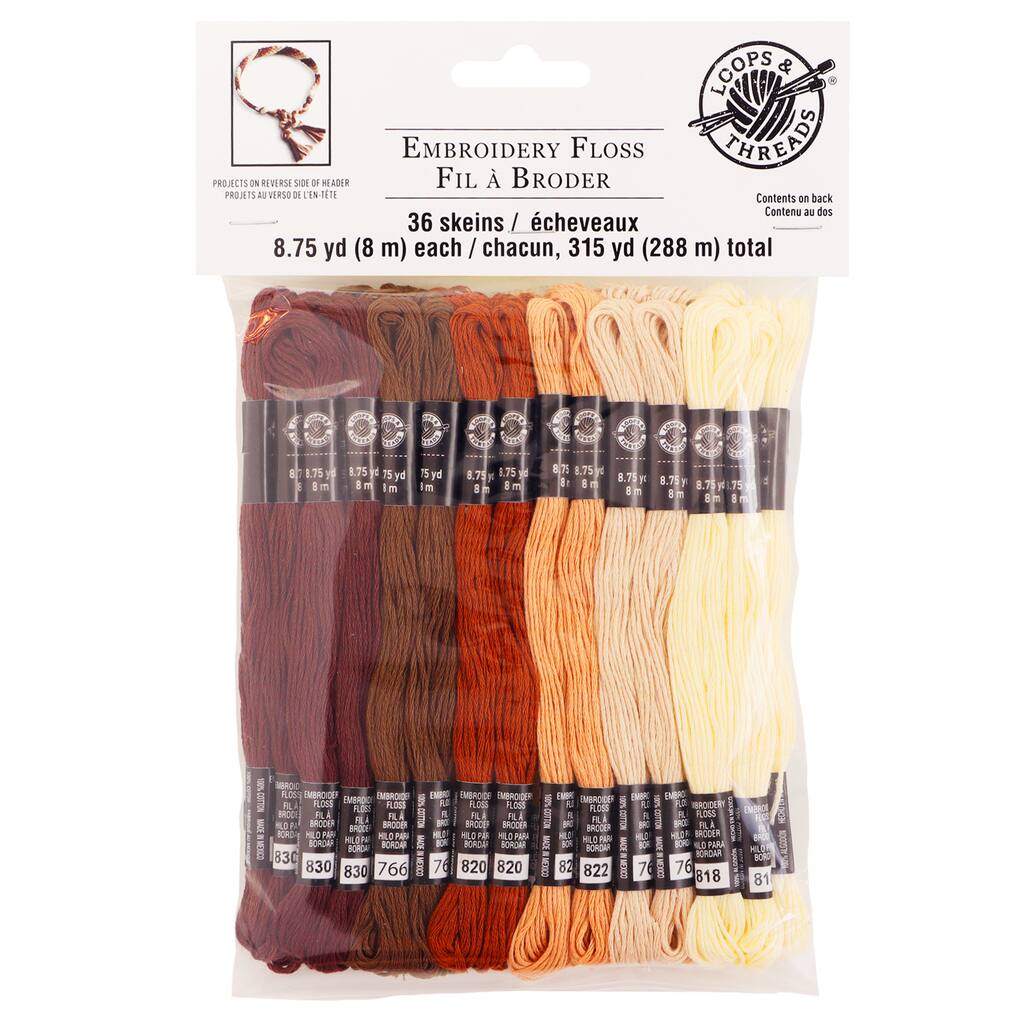 Embroidery floss by loops  threads 36ct  michaels Embroidery floss by loops  threads 36ct  michaels